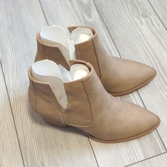 (49-1610)  ZBY Open Ankle Boots Size 5.5 - Picture 6 of 11